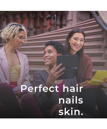 Herbalicious Liquid Collagen for Women - Hair Skin Nails Supplement with Biotin, Keratin, Saw Palmetto - Made in USA - 2fl oz - Buy Online on GoSupps.com