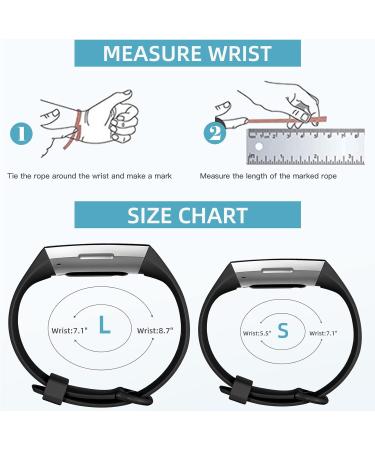 Wepro Waterproof Bands 3-Pack for Fitbit Charge 4/3/3 SE, Small & Large, Plum/Black/Blue - Women Men - Buy Online on GoSupps.com