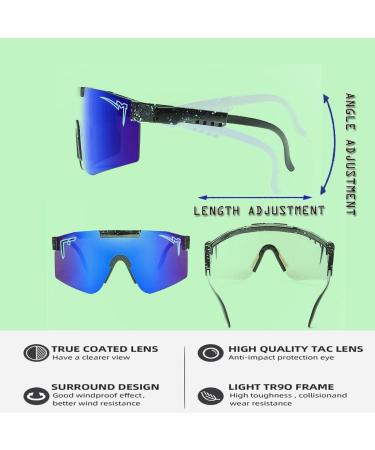 MINH 2 Pack P-VIP Youth Cycling Sunglasses - UV 400 Protection, Polarized Eyewear for Men and Women - Buy Online on GoSupps.com