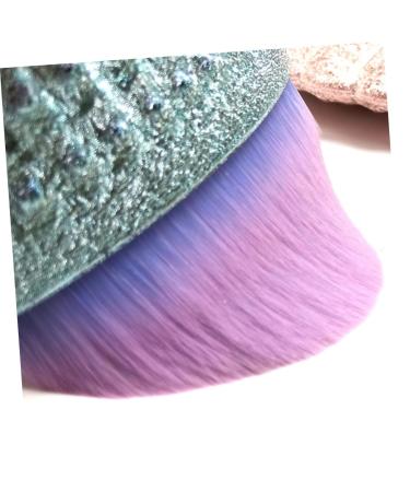 Mikinona Single Handle Powder Brush - Soft Travel Blusher & Foundation Makeup Tool - Portable Cosmetic Brush for Flawless Application - Buy Online on GoSupps.com