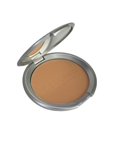 T. LeClerc Dermophile Compact Powder - Shade 16 Saffron - Made in France - Dermatologically Tested