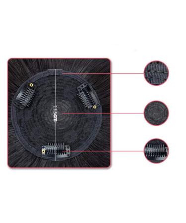 Buy Dark Brown Hair Topper for Women - Clipping Pony Side Thick & Thinning Hair Solutions 40.6 cm - Buy Online on GoSupps.com