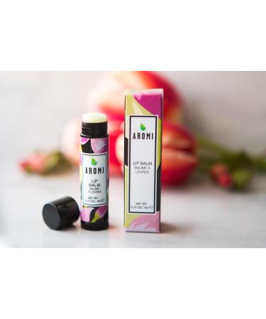 Aromi Lip Balm | Moisturizer Natural Vegan + Cruelty-free Handmade Salve for Dry Lips Small Batch Gluten Paraben + Phthalate Free - Buy Online on GoSupps.com