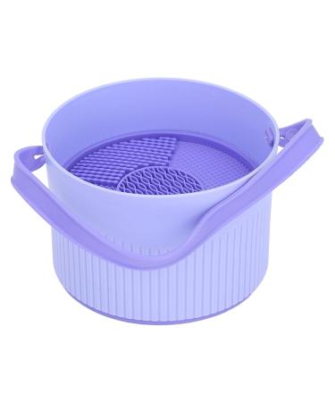 Multifunctional Makeup Brush Cleaner Bowl & Mat | Cosmetic Brush Drying Holder - Top Quality Washing Tools Organizer - Buy Online on GoSupps.com