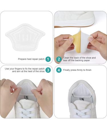 ACWOO 8pcs Heel Grips - Strong Adhesive 10mm Heel Cushion Inserts for Comfort - Anti-Blister Shoe Liners for Women and Men - Buy Online on GoSupps.com