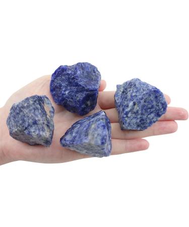 Xiannvxi 2 Lapis Lazuli Large Crystal Set - Natural Healing Stones for Water | Premium Quality 4pcs - Buy Online on GoSupps.com