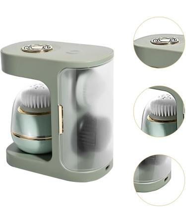 Generic Electric Facial Cleansing Brush Women Beauty Cleanser Tool Gentle Deep Face Cleaning Brush with 3 Brush Head for Outdoor Home - Buy Online on GoSupps.com