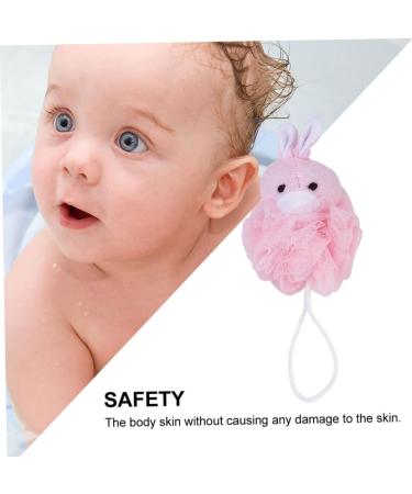 Beavorty 3pcs Cartoon Bath Mesh Sponge for Kids | Fun Shower Scrubber Balls - Perfect for Children s Bath Time - Buy Online on GoSupps.com