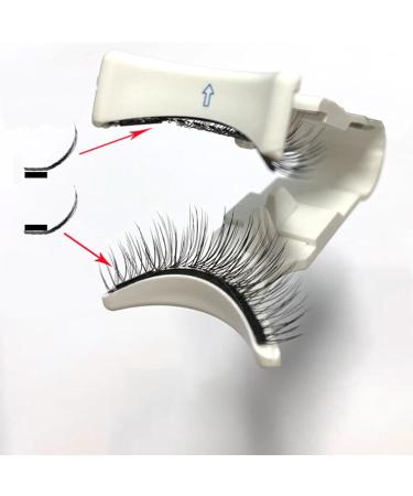 Dalarey Magnetic Lashes kit Reusable double Magnetic Lashes Without Eyeliner No Glue Liner Waterproof Safe Easy to Wear for Essential Commuter Makeup (1 Pair Natural + 1 Pair Thick) - Buy Online on GoSupps.com