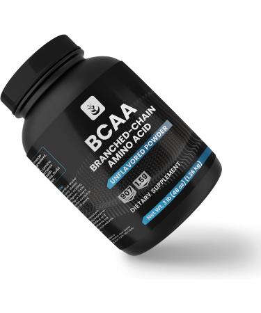 Buy PURE ORIGINAL INGREDIENTS 2:1 BCAA Powder - 3 lbs Unflavored Branched-Chain Amino Acids | 907 Servings | No Additives or Fillers | International Shipping Available - Buy Online on GoSupps.com