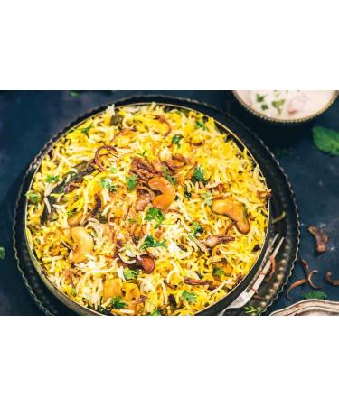 Balsara's Balsara's Biryani Mix for chicken meat fish vegetables spicy rice Pilaf Pulao Rich and aromatic blend for Indian Arabic and Pakistani cuisine (60g Bombay Biryani)