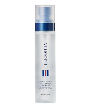 Elensilia Escargot Original Perfect Core Fit Mist, 100ml (3.38fl.oz) Hydrating & Refreshing Mist for Glowing, Smooth Skin