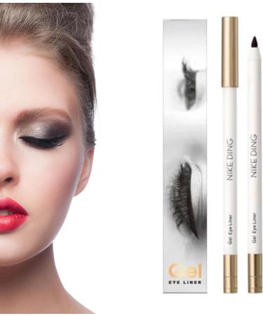  Tebinzi Waterproof and smudge-proof gel eyeliner for women Eye makeup Tebinzi Tebinzi Richly pigmented shades Long-lasting with a sharpener for everyday use - Buy Online on GoSupps.com