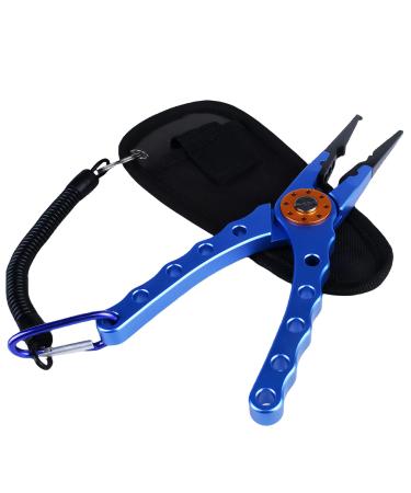 Sportway fishing tongs: hook removal pliers professional salt water/fresh water aluminum sprinkler fishing fishing hook remover fishing rod pliers with fabric bags delivered