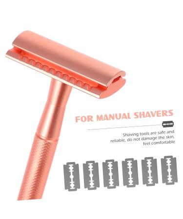 FOMIYES 5 Manual Shaver - Classic Double Edge Razor for Women & Men - Safe Zinc Alloy Beard & Body Shaver - Buy Online on GoSupps.com