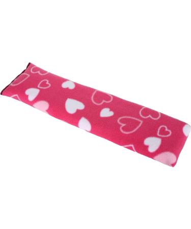 Microwavable Unscented Wheat Bags Printed Fleece Microwave Heat Pack for Back Neck Joints and Shoulder Pain Relief 44cmx13cm (Hearts) Unscented (44cmx13cm) Printed Fleece - Hearts - Buy Online on GoSupps.com