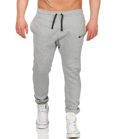 Buy Nike Men's FLC TM CLUB19 Sport Trousers - Dark Grey Heather/Black | International Shipping Available - Buy Online on GoSupps.com