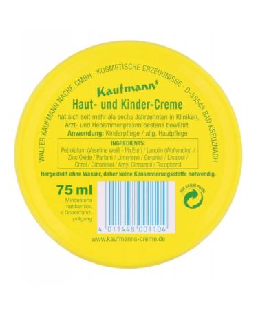Buy Kaufmanns Skin & Children Cream - Special Baby Cream 75ml x 5 PCS | Free Pufai Surprise Gift - International Shipping Available - Buy Online on GoSupps.com