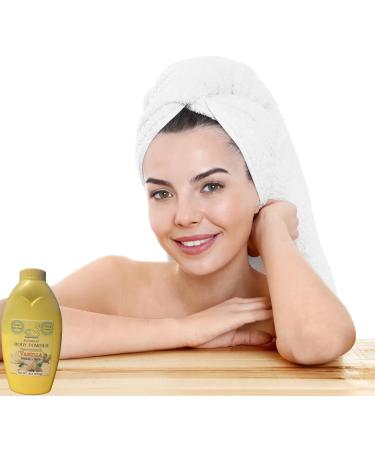 Buy Eleganceinlife Pure Cornstarch Body Powder - Talc-Free Vanilla Scent (8 oz) | International Shipping Available - Buy Online on GoSupps.com