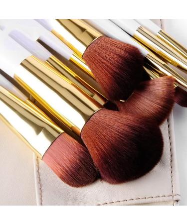 Buy DFHBFG 15-Piece Makeup Brushes Set - Premium White Makeup Tools for Flawless Application | International Shipping Available - Buy Online on GoSupps.com