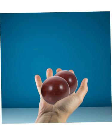 Shop Solustrie Handball Balls - Premium Wooden Beads for Meditation Hand Exercises & Crafting | International Shipping Available - Buy Online on GoSupps.com