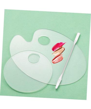 NOLITOY Nail Art Palette & Spatula Set - Travel-Friendly Makeup Tray for Gel Nail Polish & Watercolor Painting - Buy Online on GoSupps.com