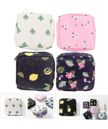 Healeved 12 STK Women's Menstrual Storage Bags | Period Pocket Wallets & Coin Pouches | Oxford Fabric Female Essentials - Buy Online on GoSupps.com