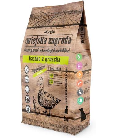 Wiejska Zagroda Dog Food Duck with Pear 9 kg - Buy Online on GoSupps.com