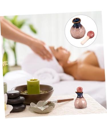 Didiseaon 1 Set Aromatherapy Bottle Vintage Essential Oil Pot Ceramics 9.5X5.5cm Pink - Buy Online on GoSupps.com