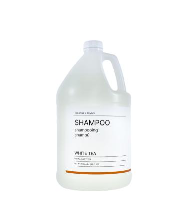 Hotel Emporium Generic 1 Gallon Bulk Shampoo Refill for All Hair Types Guest Bathroom Essentials for Hotels Motels and Gym 100% Cruelty-Free White Tea Scent