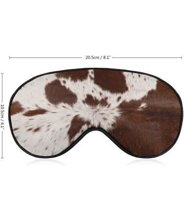 Cowhide Sleep Eye Mask for Men/Women/Kids | Soft Skin-Friendly Eye Sleeping Mask - 100% Light Blocker for Home/Travel/Office - Buy Online on GoSupps.com