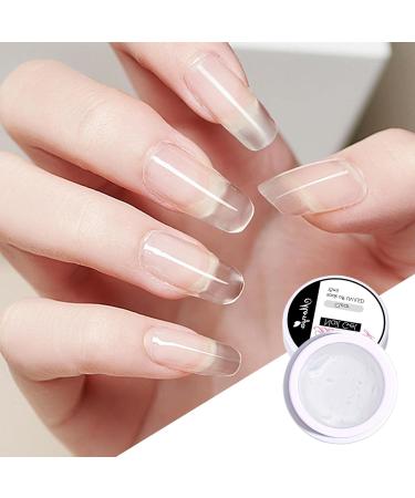 Solid for Nails Hard Nail Gel Builder - Non-Sticky Hand Nail Carving Gel Modeling Gel Solid Nail Building Gel Nail Gel Transparent - Buy Online on GoSupps.com