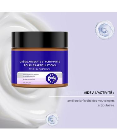 Cr me Articulations Onguent Apaisant et Hydratant de 60 Grammes - Soin pour les Jambes | Pour les Femmes Soulagement des Inconforts Musculaires du Genou du Pied de l' paule et Coude - Buy Online on GoSupps.com