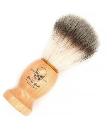 Menesia Skull Shaving Brush with Wood Handle | Men's Shave Cream & Soap Brush - Buy Online on GoSupps.com