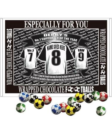 Derby Football Shirt Personalised Gift Boxed Sweets - Buy Online on GoSupps.com
