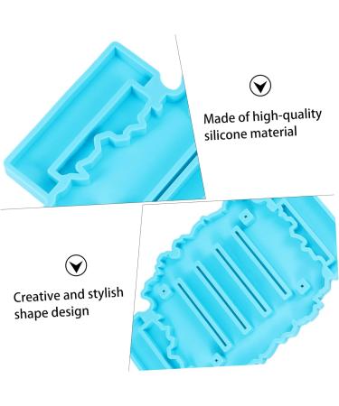 STOBOK 1 Coaster Mold Resin Moulds Resin Casting Molds Resin Silicone Molds Soap Dish Molds for Chocolate Molds for Resin Epoxy Mold Silicone Mould Chocolate Mould Fudge Silica Gel Agate - Buy Online on GoSupps.com