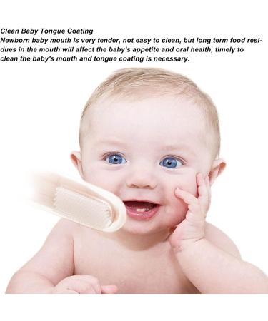 Baby Finger Toothbrush Set - Silicone & BPA-Free 6 Pieces in White Blue & Pink | Toddler Tooth Training with Storage Box - Buy Online on GoSupps.com