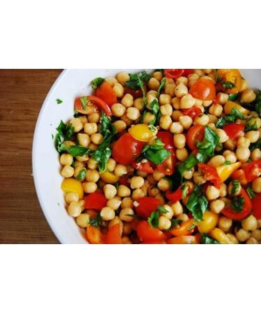 Organic Garbanzo Beans 5lb - Raw, Non-GMO, Kosher, Sproutable, Vegan, High in Dietary Fiber - Buy Online on GoSupps.com