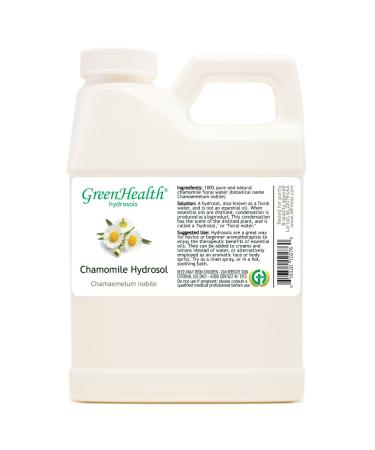 Chamomile Hydrosol (Floral Water) - 16 fl oz Plastic Jug w/Cap (NOT OIL) 16 Fl Oz (Pack of 1)