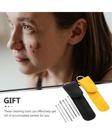 GLEAVI Ear Cleaner 4 Sets - Professional Ear Wax Removal Kit with Stainless Steel Tools and Reusable Ear Spoons - Buy Online on GoSupps.com