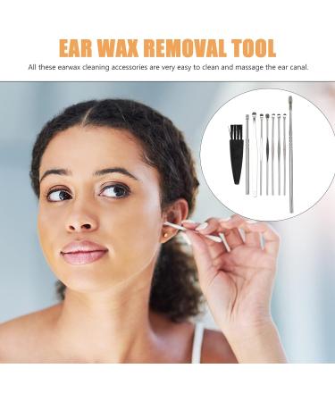 iplusmile Ear Wax Removal Kit - Stainless Steel 3 Sets Ear Pick & Earwax Removal Tools with Brush and Box - Buy Online on GoSupps.com