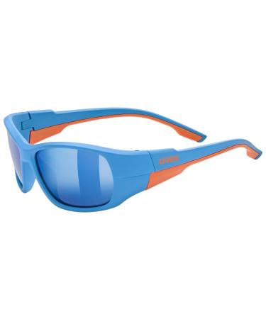 uvex Unisex-Youth Sportstyle 514 Children's Sunglasses Single One Size Blue Matt/Mirror Blue