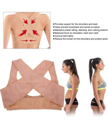 Adjustable Humpback Correction Belt for Women XL | Breathable Chest Support for Outdoors | Portable Design - Buy Online on GoSupps.com
