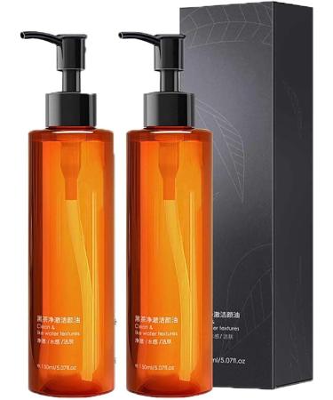 IFFANY Black Tea Cleansing Oil, Deep Cleansing Oil, Refreshing and Non-Greasy Cleansing Oil, Tea Cleansing Oil, Gentle Cleansing Makeup Remover