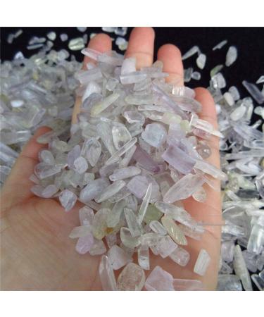 100g Natural Tumbled Kunzite Quartz Crystal Spodumene Bulk Stone Reiki - Buy Online on GoSupps.com