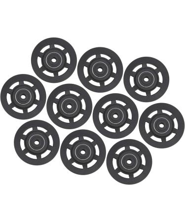 10Pcs Set 95MM Nylon Bea Pulley Wheel Replacement for Gym Fitness Equipment Smooth Performance - Buy Online on GoSupps.com