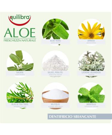 EQUILIBRA Aloe Vera Tooth Whitening Gel 75ml | Shop Internationally for Bright Smiles - Buy Online on GoSupps.com