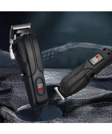 Shop Electric Charging Pusher Carving Scissors | 19cm Digital Display Home Barber Tool - International Shipping Available - Buy Online on GoSupps.com