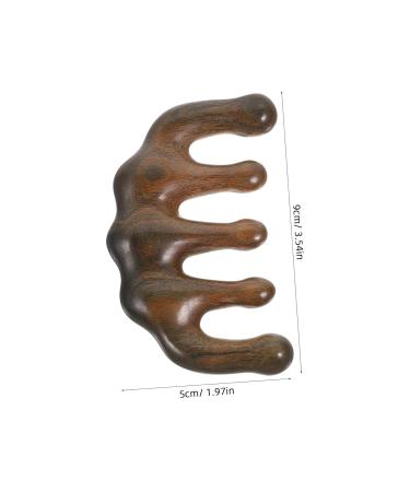 Buy Bcoath Sandalwood Scalp Massage Comb | Wooden Hair Massager & Peeling Tool for Optimal Hair Health - Buy Online on GoSupps.com