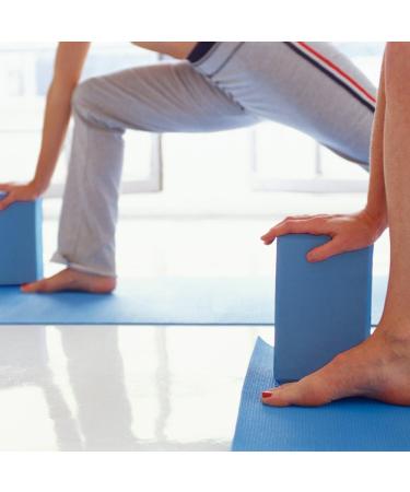 Crown Sporting Goods Large Pink Yoga Block - High Density Foam for Support and Stability - Buy Online on GoSupps.com